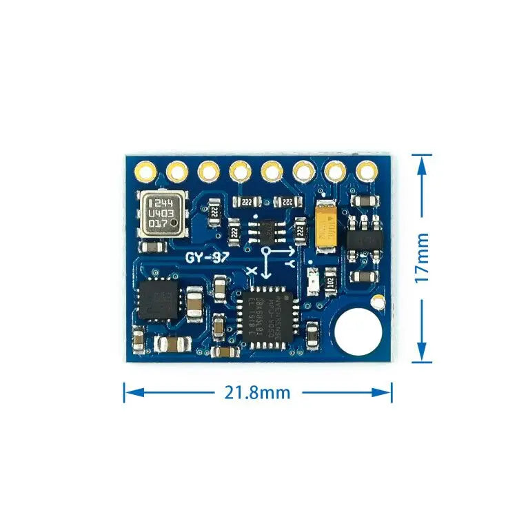 Custom GY-87 10DOF Module MPU6050 HMC5883L BMP180 GY87 Sensor Module GY87 For Arduino