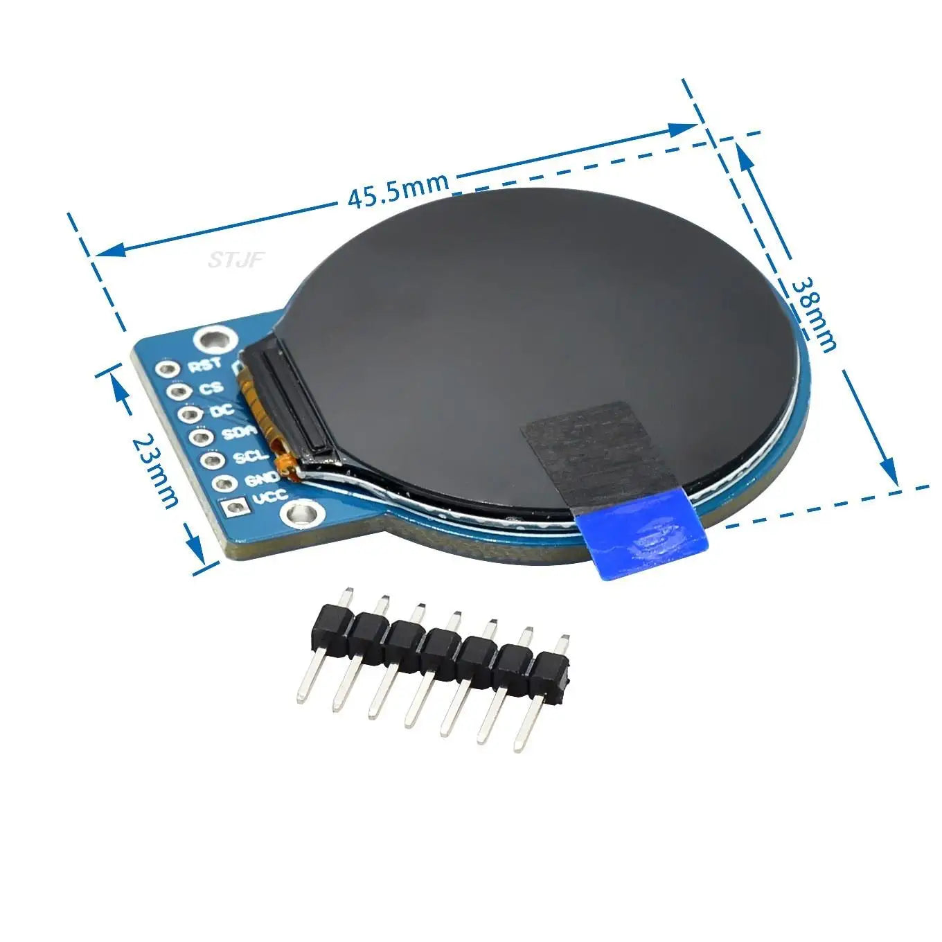 Custom TFT Display 1.28 Inch TFT LCD Display Module Round RGB 240*240 GC9A01 Driver 4 Wire SPI Interface 240x240 PCB For Arduino