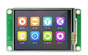 Custom T1 series 2.4-inch serial screen TFT LCD screen HMI touch screen over 12864 LCD screen