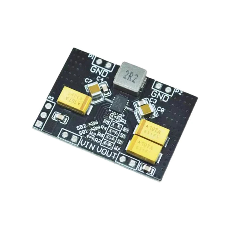 Custom TPS63020 Automatic Buck-boost Step up Down Power Supply Module 2.5V 3.3V 4.2V 5V Lithium Battery Low Ripple Voltage Converter