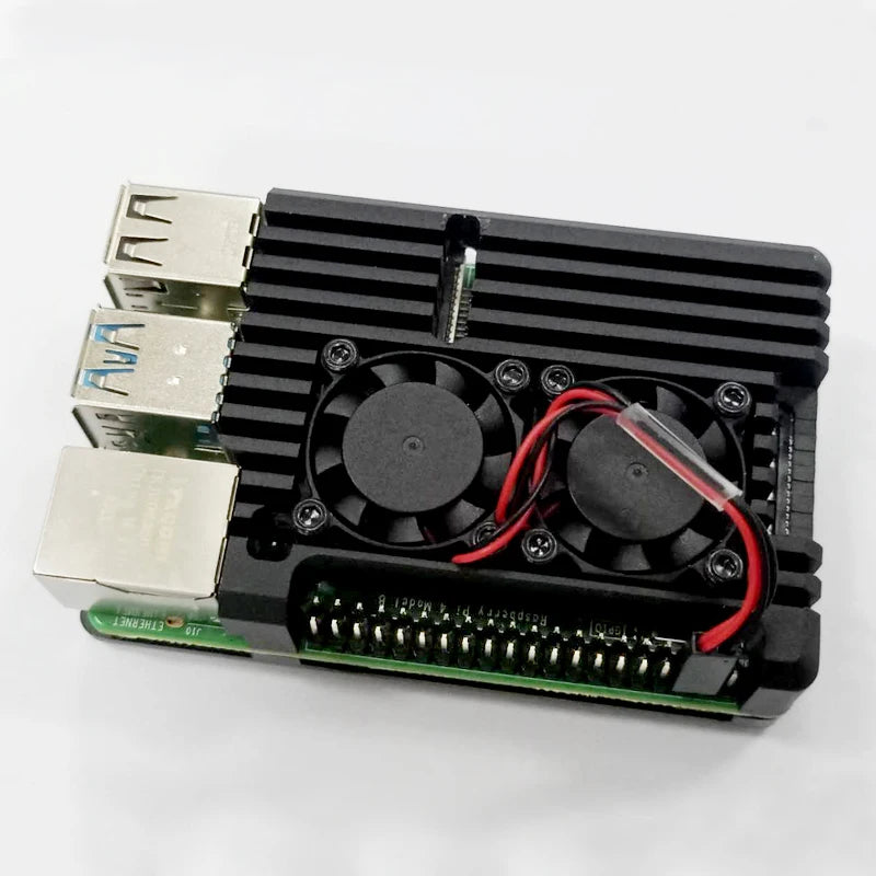 Custom Lonten On stock Raspberry Pi 4 Aluminum Case Box with high efficient cooling for Raspberry Pi 4 Enclosure Alup4 Manufacturer