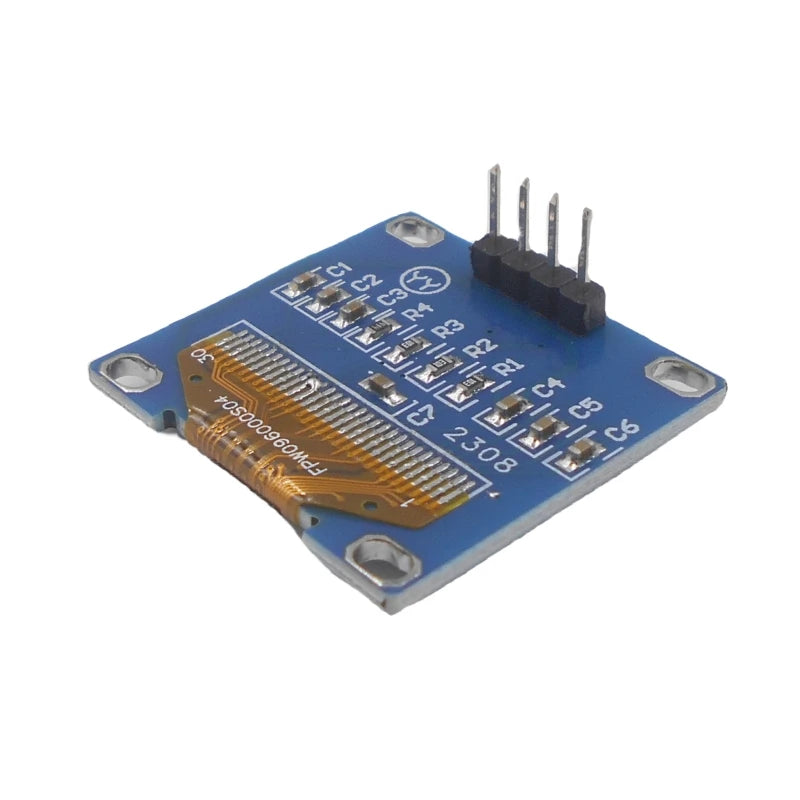 Custom VCC GND SCL SDA 0.96-inch OLED display module SSD1315 12864 dot matrix I2C 4-pin 3.3V