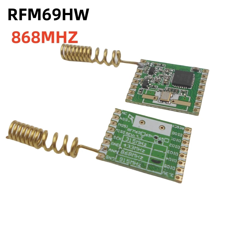 Custom With antenna RFM69HW 433/868/915mhz FSK transceiver module 20dBm SX1231