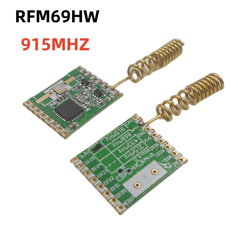 Custom With antenna RFM69HW 433/868/915mhz FSK transceiver module 20dBm SX1231