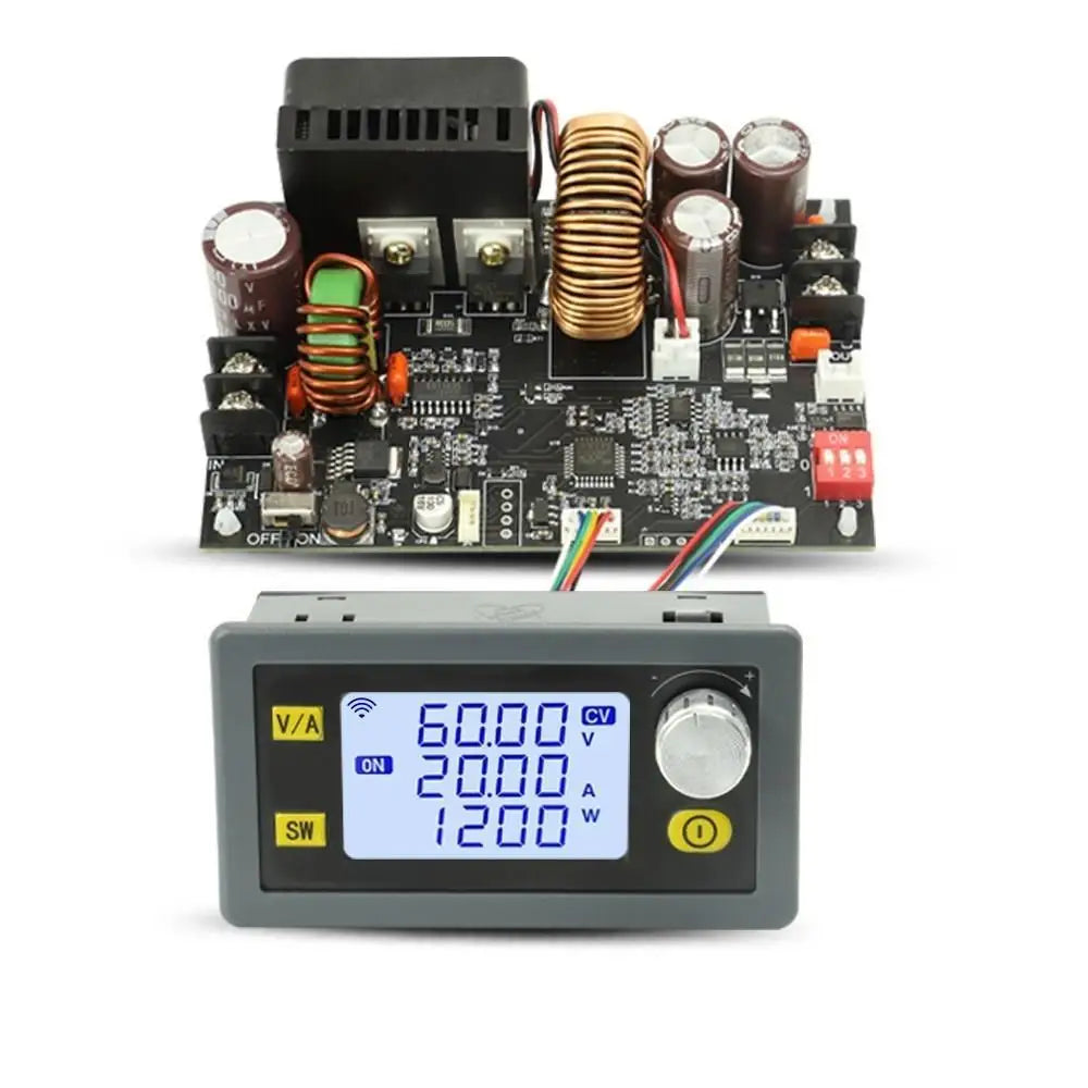 Custom XY6020L 1200W CNC Voltage Regulator Power Supply DC Adjustable Stabilized 20A Constant Voltage Constant Current Step-Down Module