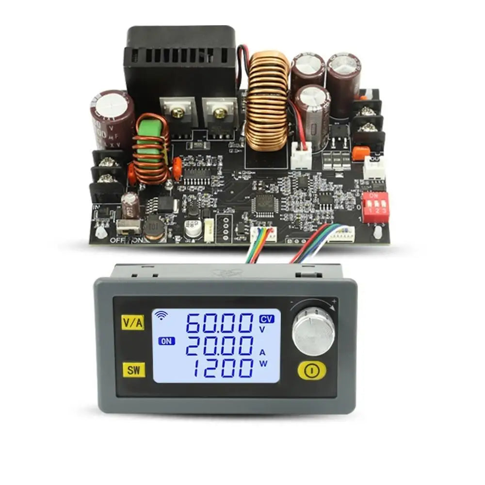 Custom XY6020L 1200W CNC Voltage Regulator Power Supply DC Adjustable Stabilized 20A Constant Voltage Constant Current Step-Down Module