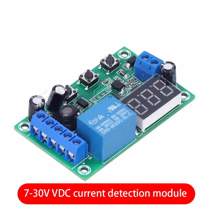 Custom YYI-2 DC Current Detection Module Relay Digital Display Overcurrent Alarm Switch Controller Motor Stall Protection 5V 12V 24V