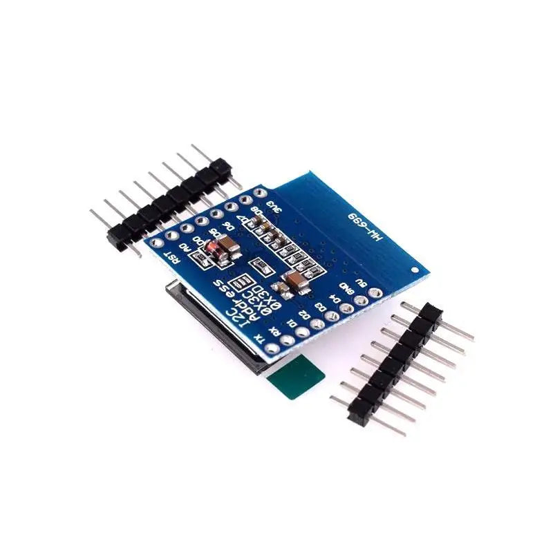 Custom 0.66 inch OLED Display Module for WEMOS D1 MINI ESP32 Module Arduino AVR STM32 64x48 0.66" LCD Screen IIC I2C OLED
