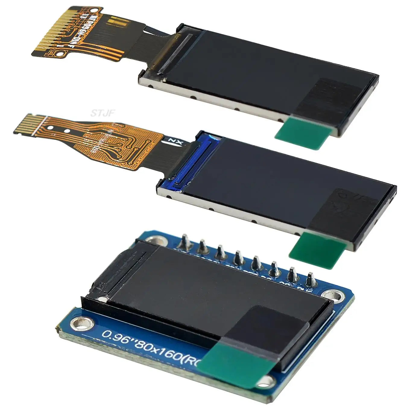 Custom 0.96 "TFT LCD LCD Color screen 80 x 160 resolution ST7735 drives the HD IPS screen