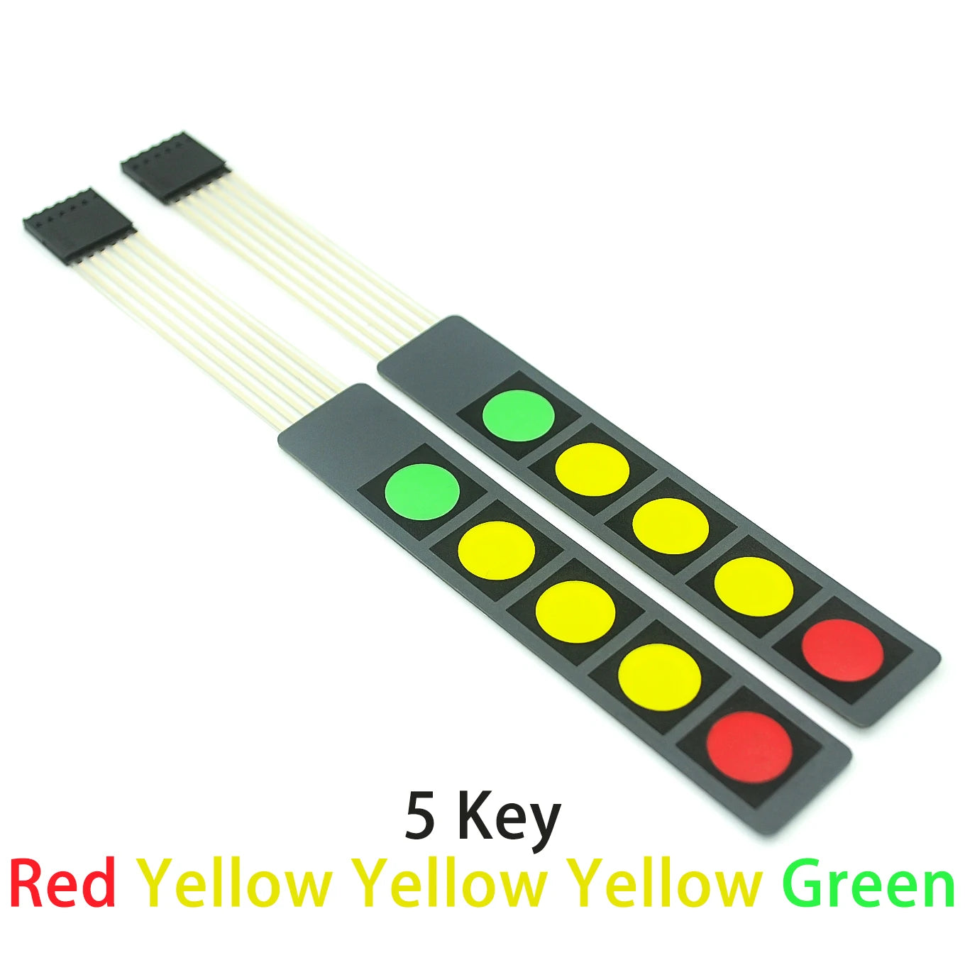 Custom 1 2 3 4 5 Key Button Membrane Switch Matrix Array Keyboard Keypad Control Panel Pad DIY Kit For Arduino Smart Car