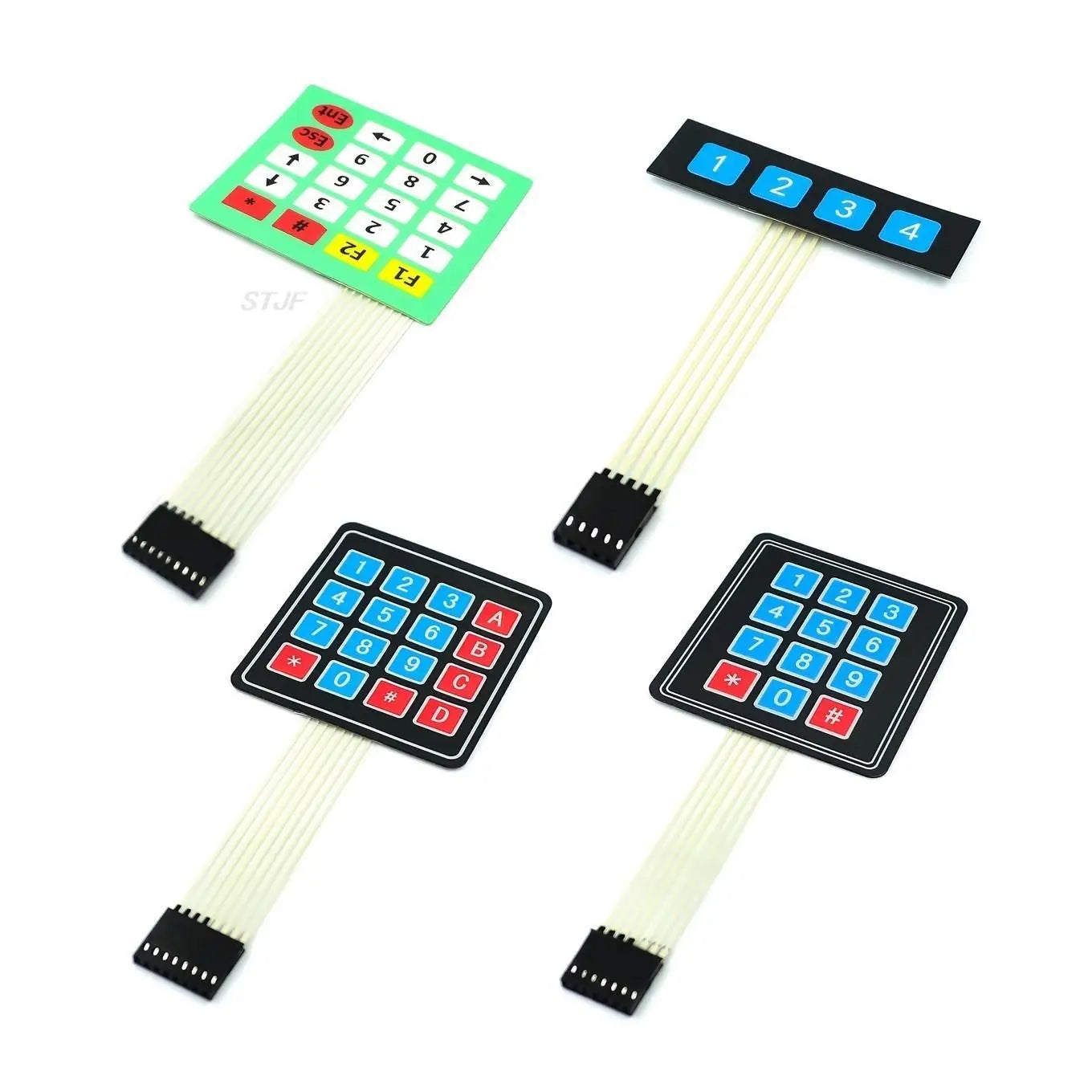 Custom 1*4 3*4 4*4 4*5 Matrix Array/Matrix Keyboard 16 Key Membrane Switch Keypad for arduino 1x4 3x4 4x4 4x5