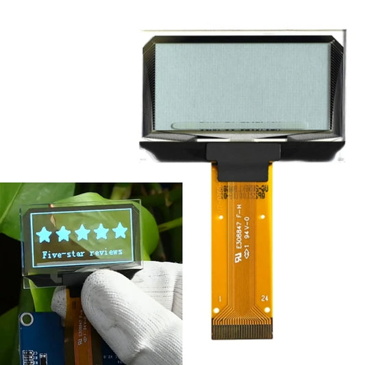 Custom 1.51-inch 1.54-inch OLED 12864 display screen transparent screen ssd1309 24PIN