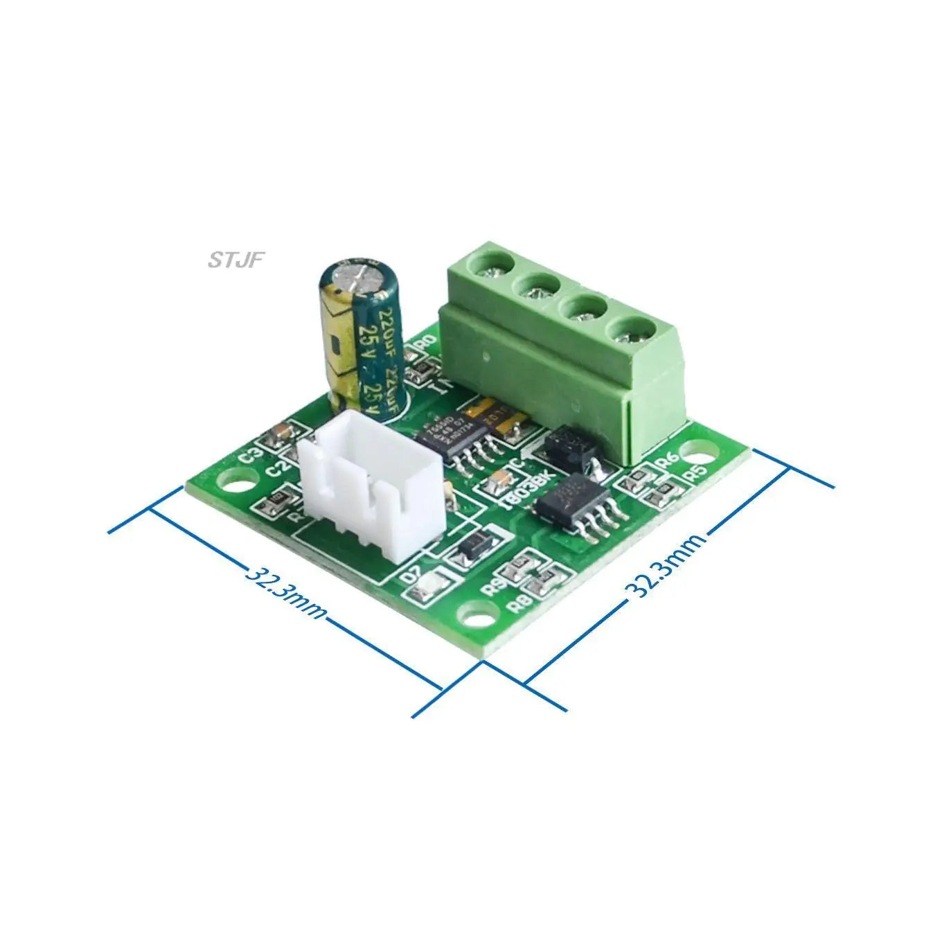 Custom 1.8V 3/5/6/12 V 2A PWM DC Motor Speed Control /w Potentiometer Switch