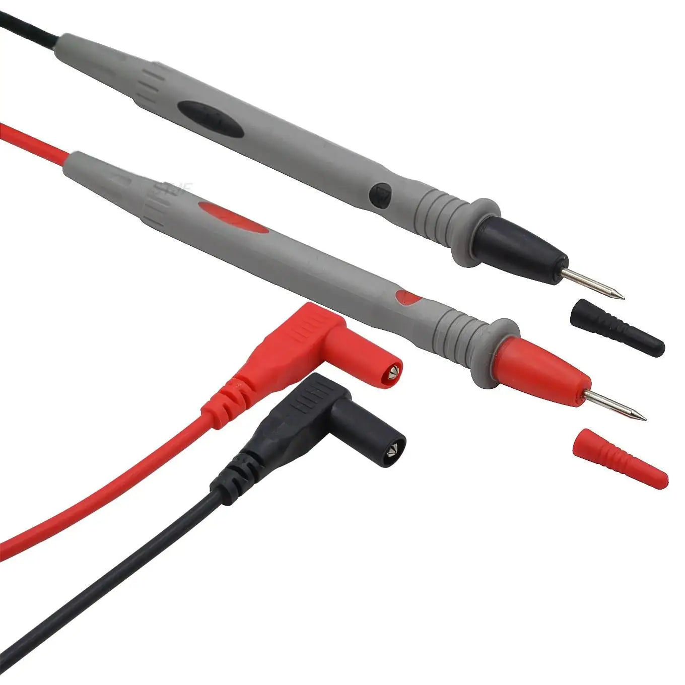 Custom  1 Pair Universal Probe Test Leads Pin for Digital Multimeter Needle Tip Meter Multi Meter Tester Lead Probe Wire Pen Cable 20A