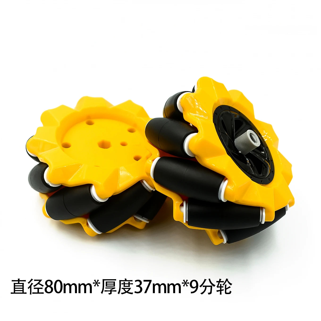 Custom 1 pair McNam wheel omnidirectional wheel 48mm 60mm TT motor intelligent car mobile car for arduino