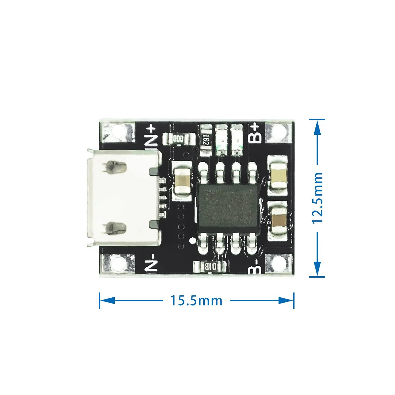 Custom 100pcs/lot 5V Micro USB 1A TP4056 18650 Lithium Battery Charging Board With Protection Charger Module