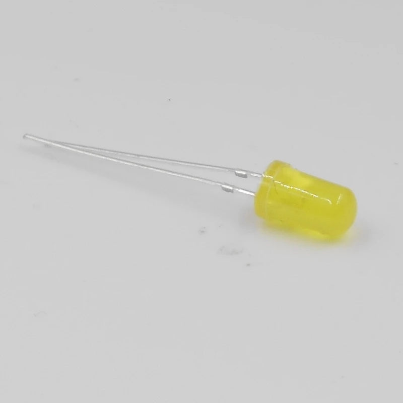 Custom 100pcs/lot F5 5MM Direct insertion LED light emitting high brightness diode long pin white blue red green yellow