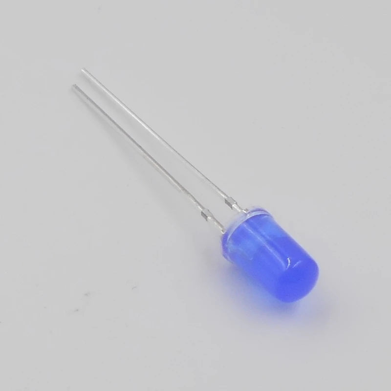 Custom 100pcs/lot F5 5MM Direct insertion LED light emitting high brightness diode long pin white blue red green yellow
