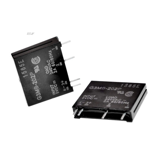 Custom 10PCS/LOT New original solid state relay G3MB-202P DC-AC PCB SSR In 5VDC,Out 240V AC 2A