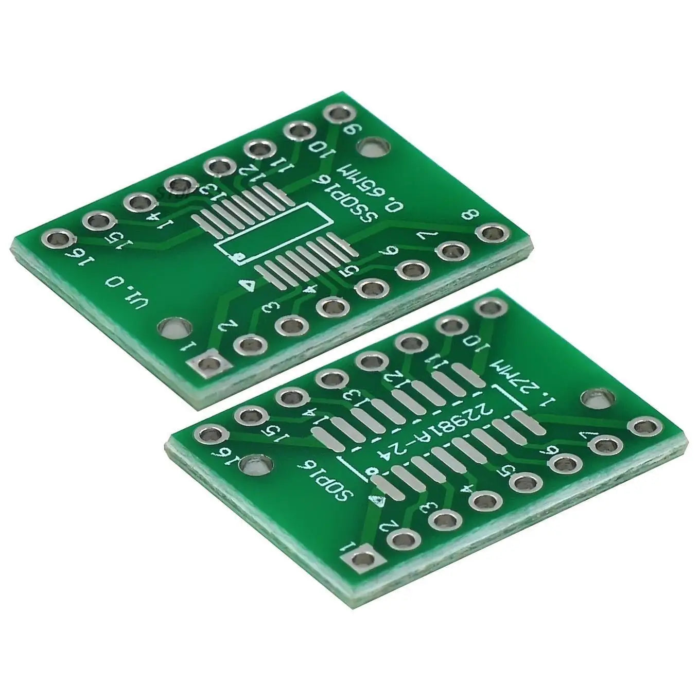 Custom 10PCS SOP Transfer Board SOP8 SOP10 SOP16 SOP28 TQFP QFN56/64 IC Test Board PCB Board SOT23 SMD to DIP