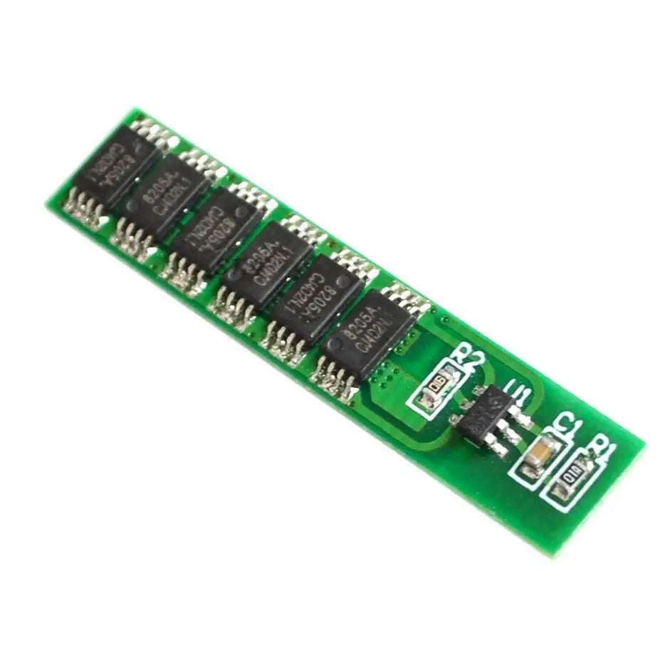 Custom 10PCS/lot  1S 12A li-ion BMS PCM battery protection board pcm for 18650 lithium ion li battery