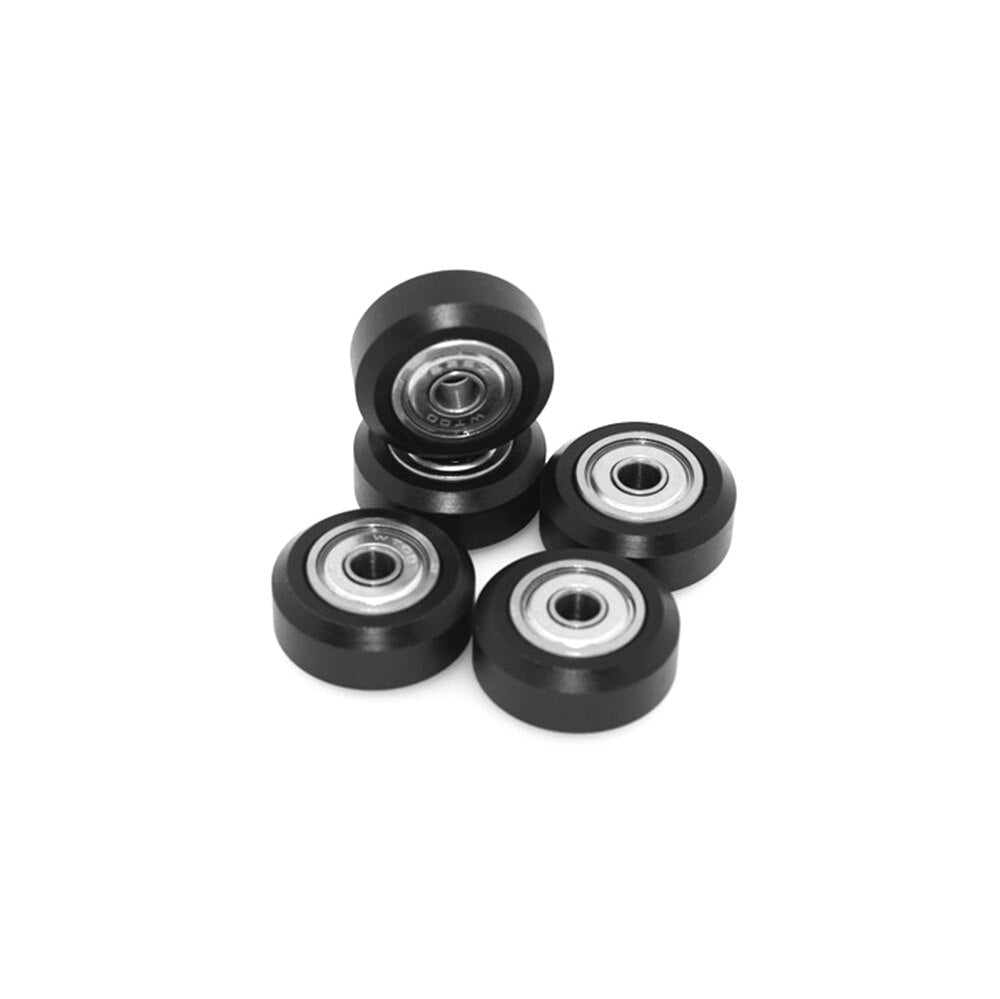 10PCs Plastic wheel POM with Bearings big Models Passive Round wheel Idler Pulley Gear perlin wheel for CR10 Ender 3 customize