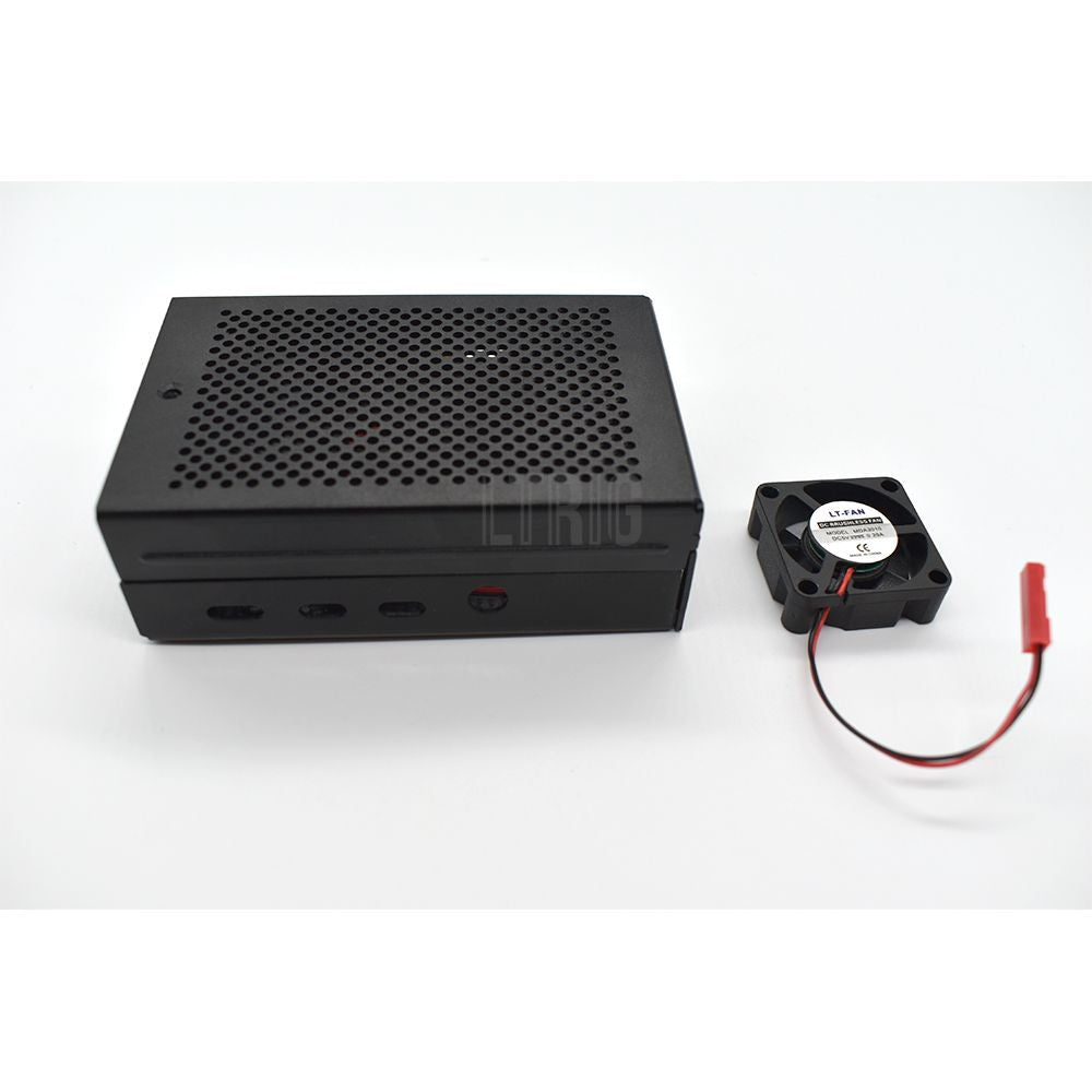 2020 Raspberry Pi 4 Aluminum Case fan cooling and heat dissipation fast LT-4BA03