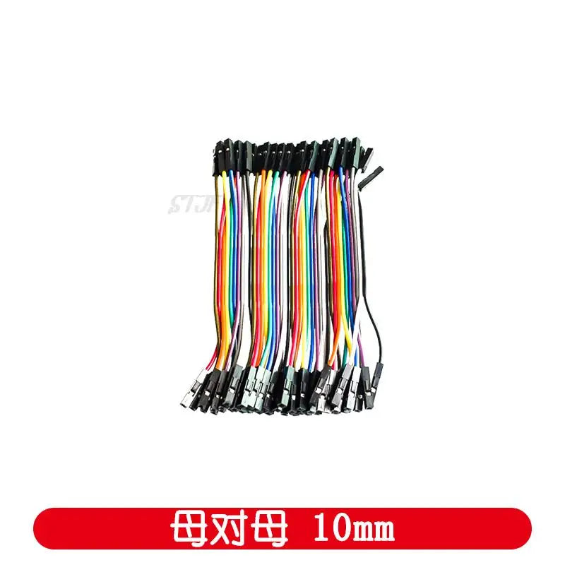 Custom  10cm 2.54mm 1pin Female to Female Male to Female Male to Male jumper wire Dupont cable