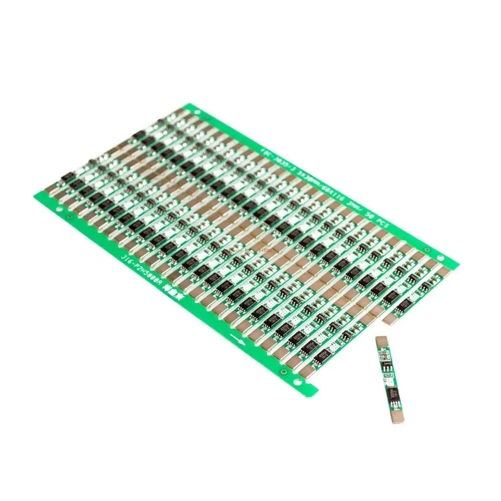 Custom 10pcs 1S 3.7V 3A li-ion BMS PCM battery protection board pcm for 18650 lithium ion li battery