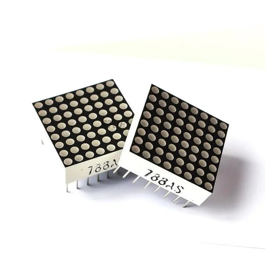 Custom 10pcs 788BS 8x8 8*8 Mini dot matrix LED display Red common cathode Nixie 16 pin 20mmx20mm 1.9mm DIY electronic kit