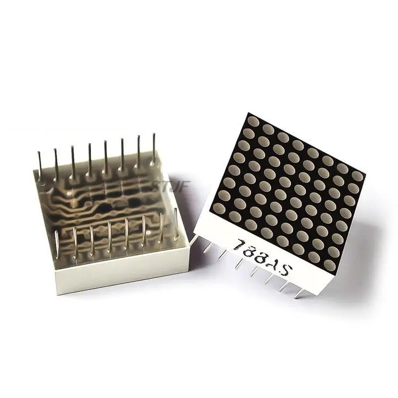 Custom 10pcs 788BS 8x8 8*8 Mini dot matrix LED display Red common cathode Nixie 16 pin 20mmx20mm 1.9mm DIY electronic kit