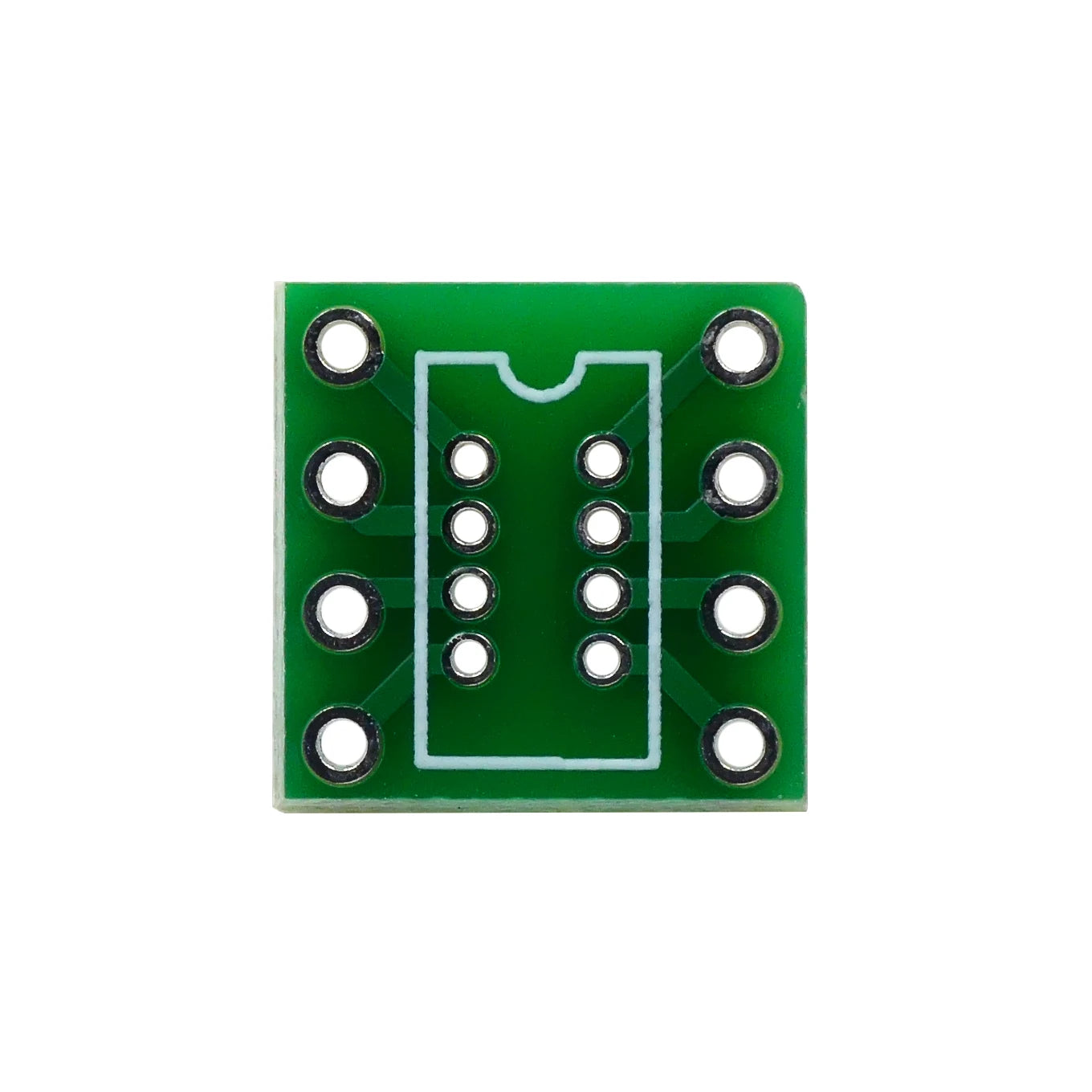Custom 10pcs DIP8 to SOP8 in-line to patch adapter Sound card upgrade adapter board 1.27 to 2.54