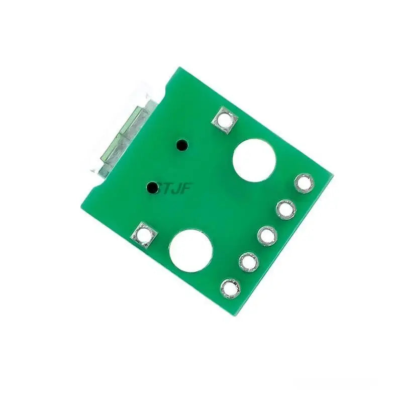 Custom  10pcs MICRO USB To DIP Adapter 5pin Female Connector B Type PCB Converter Breadboard USB-01 Switch Board SMT Mother Seat