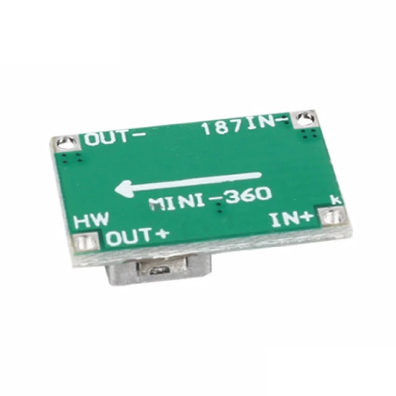 Custom 10pcs RC Airplane Module Mini 360 DC-DC Buck Converter Step Down Module 4.75V-23V to 1V-17V 17x11x3.8mm Mini360 New