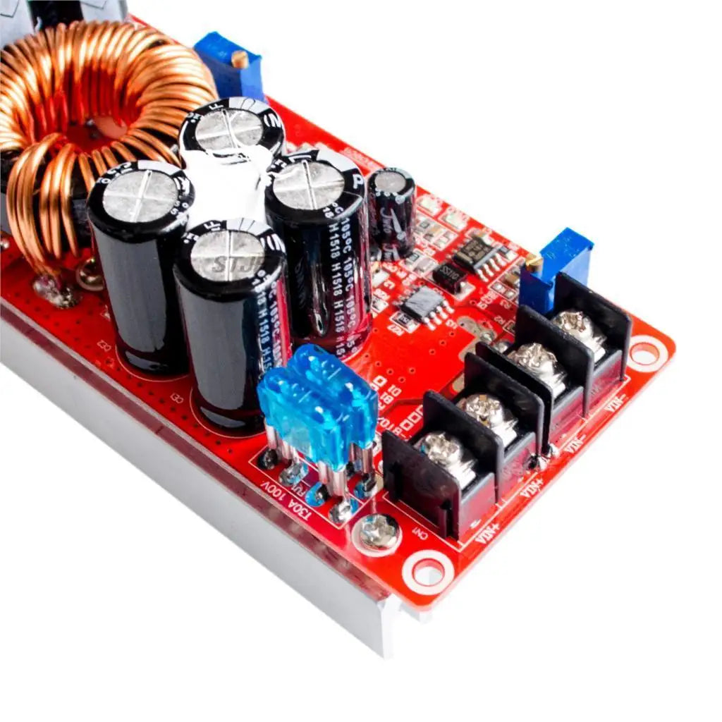 Custom 1200W 20A DC Converter Boost Step-up Power Supply Module IN 8-60V OUT 12-83V