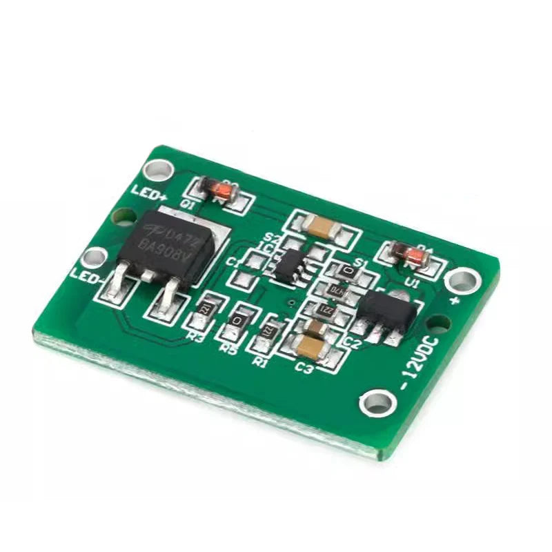 Custom 12V Capacitive Touch Switch Sensor Module Push Button Touching Key Module Jog Latch With Relay DC 6-20V 3A TTP223