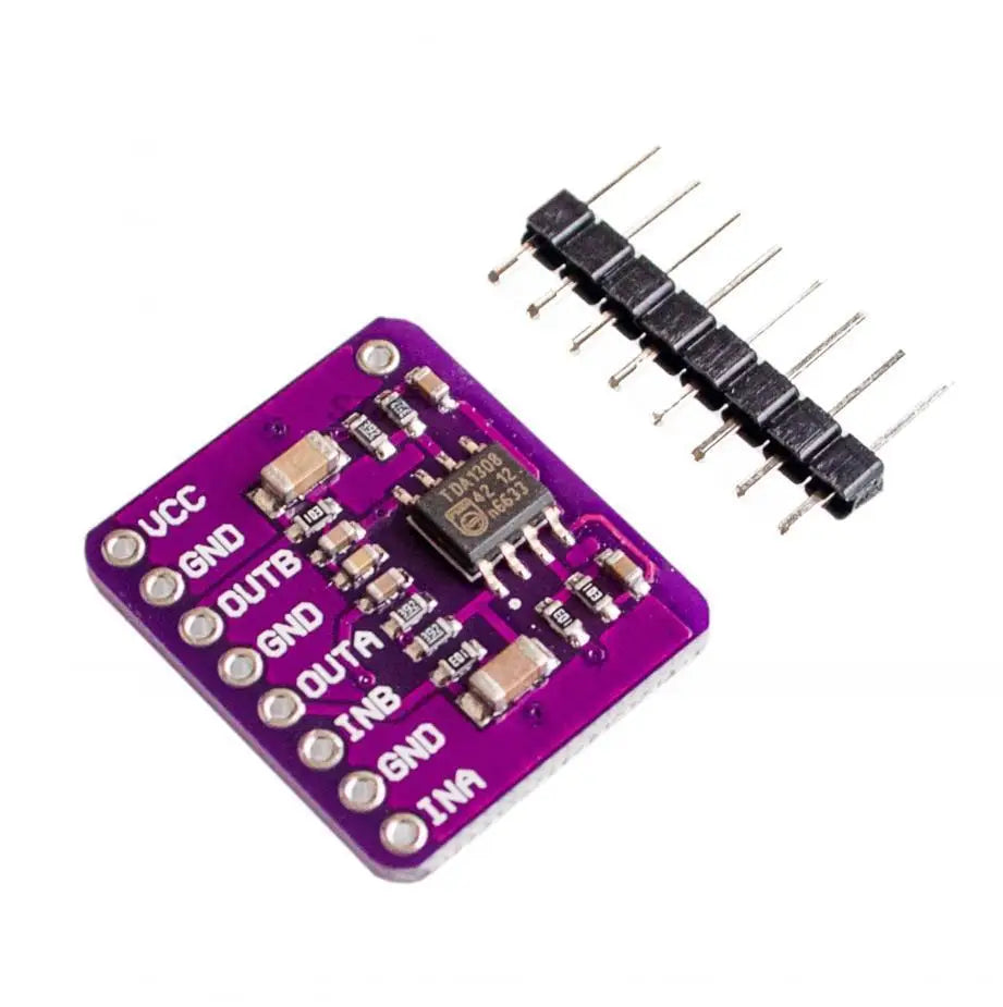 Custom 1308 Class AB stereo headphone driver audio module TDA1308