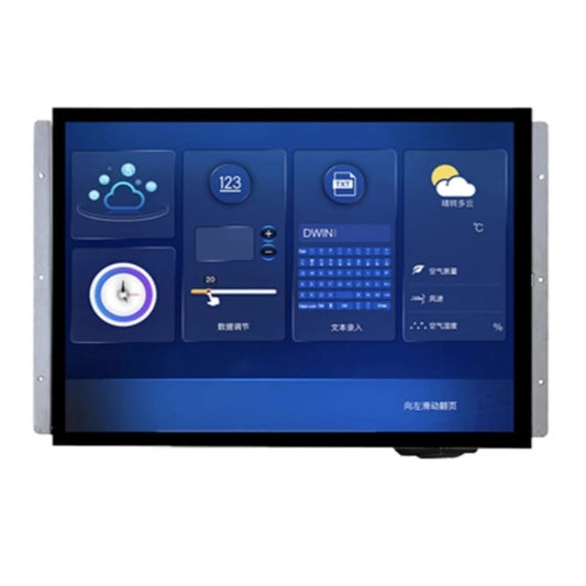 Custom 15 inch high reliability intelligent serial port screen DMG10768150_03W UV/AG touch optional