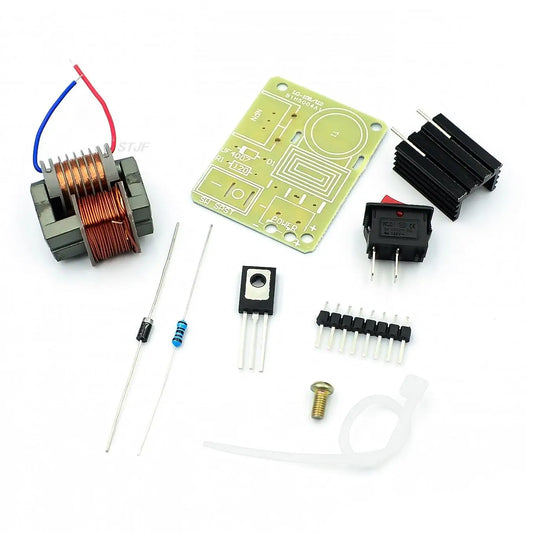 Custom 15KV High Frequency DC High Voltage Arc Ignition Generator Inverter Boost Step Up 18650 DIY Kit U Core Transformer Suite 3.7V