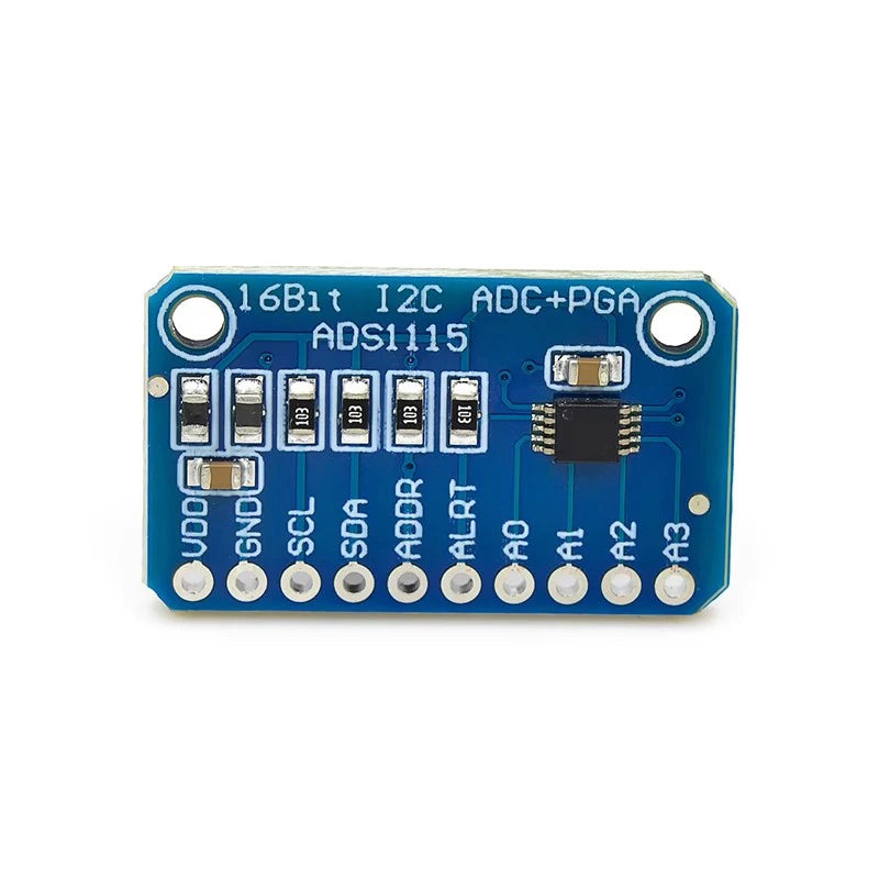 Custom 16 Bit I2C ADS1115 Module ADC 4 Channel with Pro Gain Amplifier
