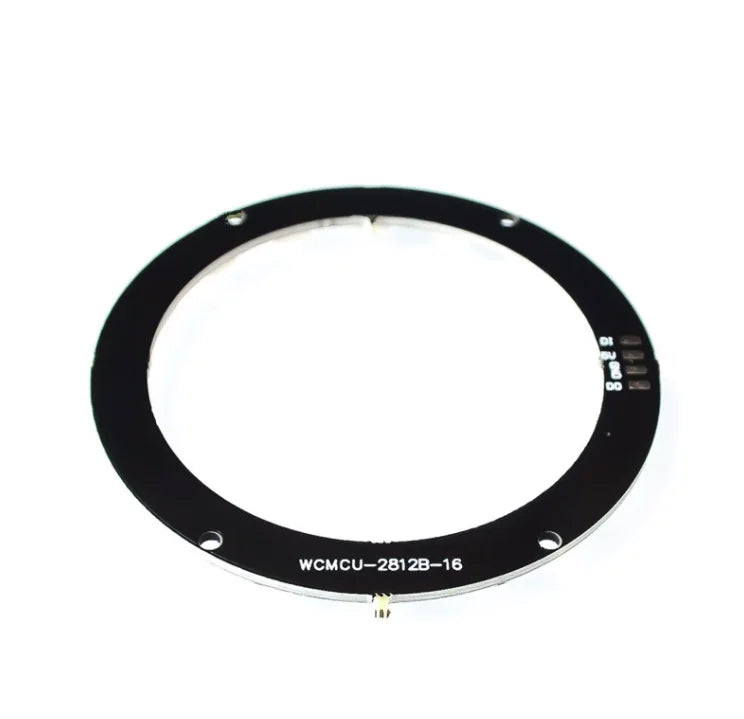 Custom 16Bits 16 X WS2812 5050 RGB LED Ring Lamp Light with Integrated Drivers