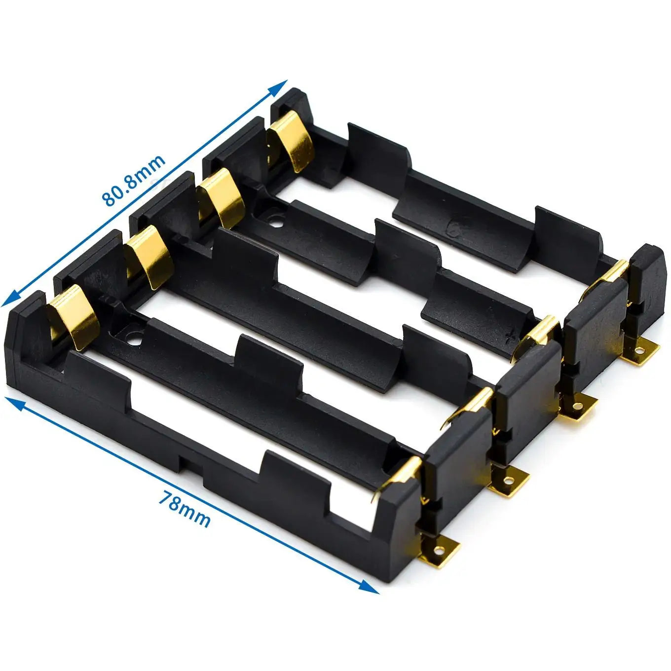 Custom 18650 Battery box Single/double/three/four SMT patches Plug 1 to 4 SMDS into the battery holder