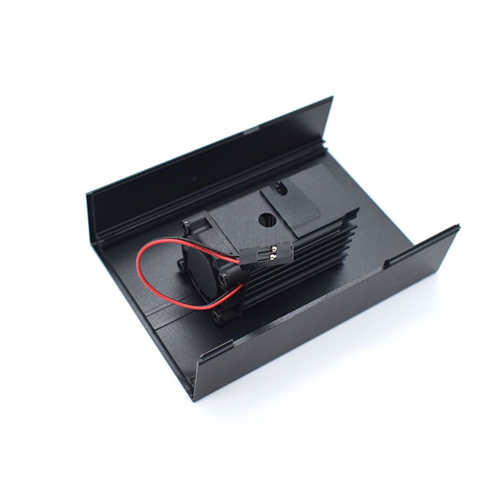 Raspberry Pi 4 Aluminum Case fan cooling+passive cooling,heat dissipation fast LT-4BA06 customize