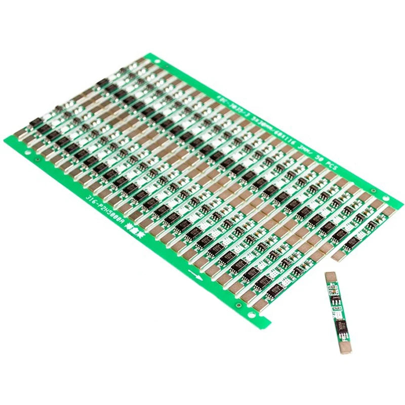 Custom 1PCS/5PCS/10PCS/LOT 1S 3.7V 3A li-ion BMS PCM battery protection board pcm for 18650 lithium ion li battery