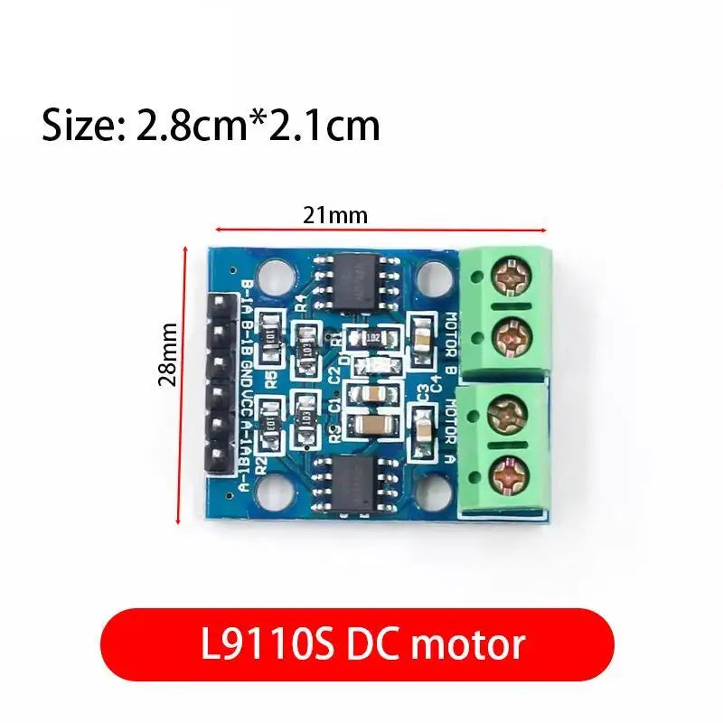 Custom 1PCS SAMIORE ROBOT L9110S DC Stepper Motor Driver Board H Bridge L9110