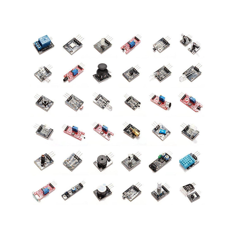 touch sensor gift 37 In 1 Sensor Module Board Set Starter Kits for official Arduinos boards customize