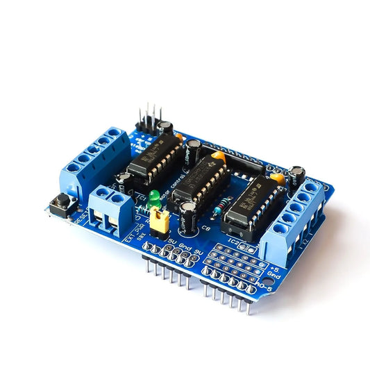 Custom 1pcs L293D Motor Drive Shield dual for arduino Duemilanove Motor drive expansion board motor control shield