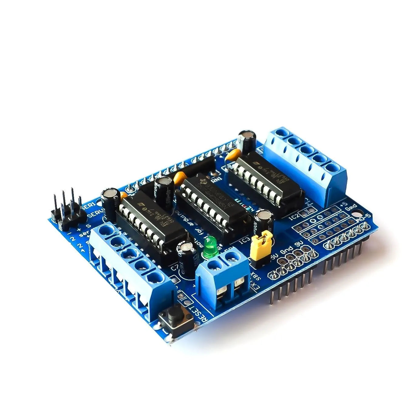 Custom 1pcs L293D Motor Drive Shield dual for arduino Duemilanove Motor drive expansion board motor control shield