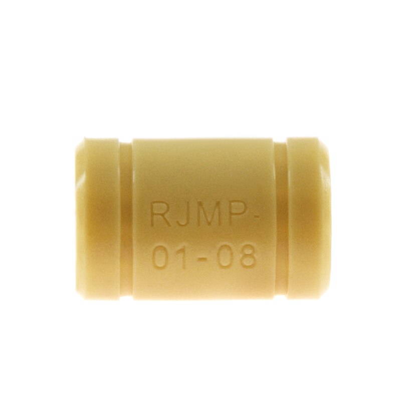 1pcs RJMP-01-08 Solid Polymer LM8UU Linear Bearing 8mm Shaft CNC Plastic Bushing Reprap Medel For Prusa i3 3D Printer Parts customize