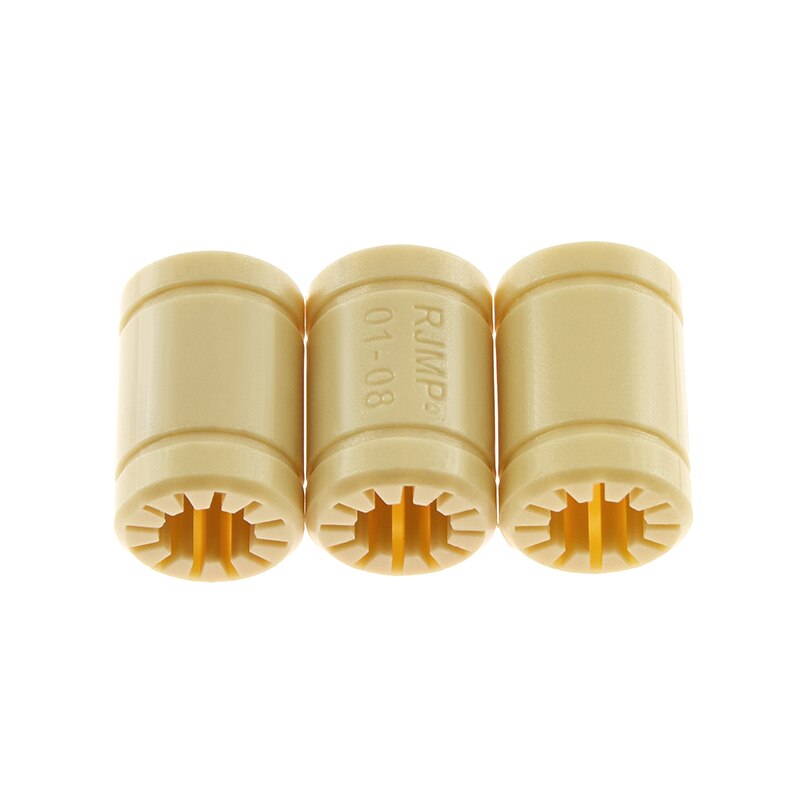 1pcs RJMP-01-08 Solid Polymer LM8UU Linear Bearing 8mm Shaft CNC Plastic Bushing Reprap Medel For Prusa i3 3D Printer Parts customize